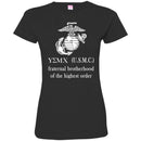 USMC Veteran T Shirt  Fraternal Brotherhood Of The Highest Order  USMC Veteran Shirts CustomCat