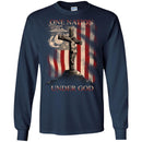 USMC Veteran T Shirt One Nation Under God Shirts CustomCat