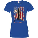 USMC Veteran T Shirt One Nation Under God Shirts CustomCat