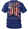 USMC Veteran T Shirt One Nation Under God Shirts GearLaunch