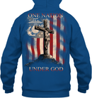 USMC Veteran T Shirt One Nation Under God Shirts GearLaunch