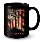 USMC Veteran T Shirt One Nation Under God Shirts GearLaunch