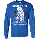 USMC Veteran T Shirt Semper Fi For I Was Am And Shall Forever Be A United States Marine Shirts CustomCat