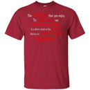 USMC Veteran T Shirt The Freedom That You Enjoy To Disrespect Our National Anthem Semper Fi Shirt CustomCat
