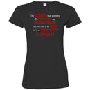 USMC Veteran T Shirt The Freedom That You Enjoy To Disrespect Our National Anthem Semper Fi Shirt CustomCat