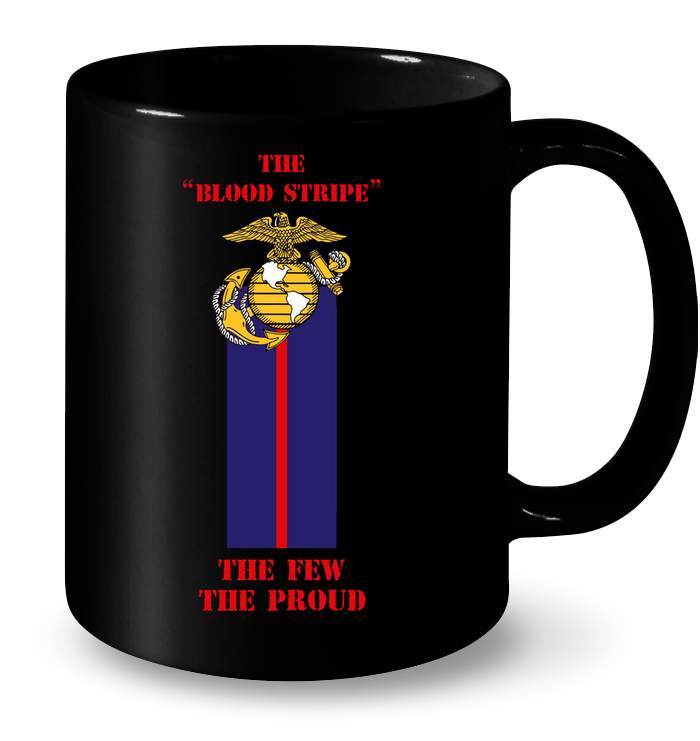 USMC Veteran - The Blood Stripe - The Few - The Proud GearLaunch