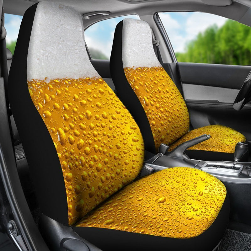 Creative Design Of Beer Car Seat Covers (Set Of 2)