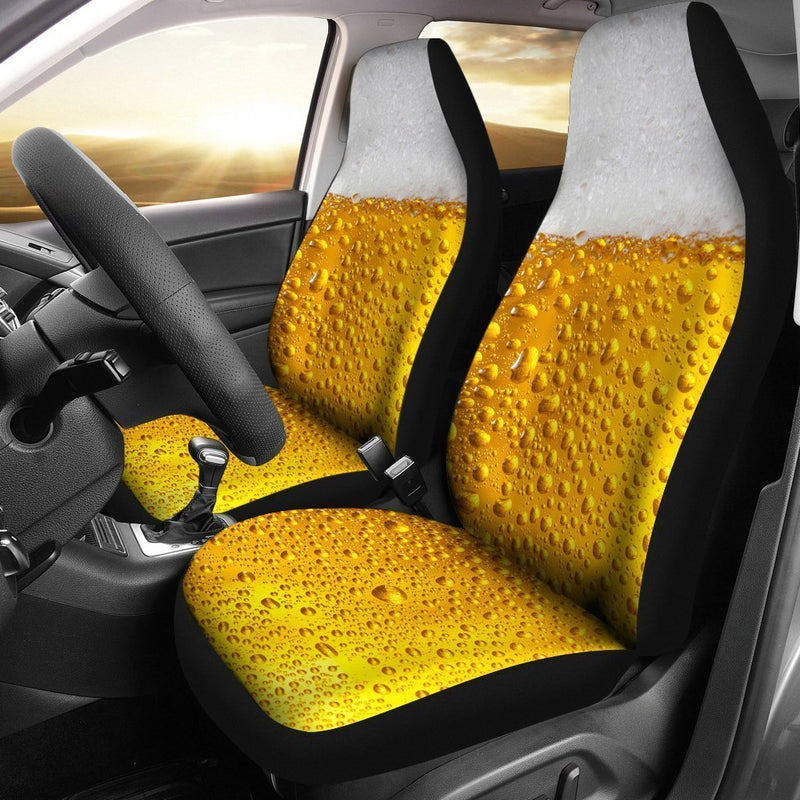 Creative Design Of Beer Car Seat Covers (Set Of 2)