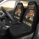 I Walked The Walk So You Could Talk Tha Talk U.S Veteran Car Seat Covers (Set of 2)