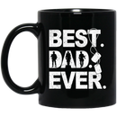 Veteran Coffee Mug Best Dad Ever Veteran 11oz - 15oz Black Mug CustomCat