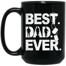 Veteran Coffee Mug Best Dad Ever Veteran 11oz - 15oz Black Mug CustomCat