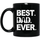 Veteran Coffee Mug Best Dad Ever Veteran 11oz - 15oz Black Mug CustomCat