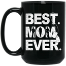 Veteran Coffee Mug Best Mom Ever Veteran 11oz - 15oz Black Mug CustomCat