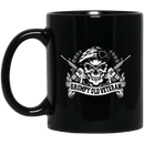 Veteran Coffee Mug Grumpy Old Veteran 11oz - 15oz Black Mug CustomCat