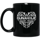 Veteran Coffee Mug Gun A Holic Gunaholic 11oz - 15oz Black Mug CustomCat