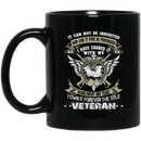 Veteran Coffee Mug I Have Earned It With My Sweat Blood Lives I Own It Forever The Tittle Veteran 11oz - 15oz Black Mug CustomCat
