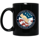 Veteran Coffee Mug National Alliance End Veteran Suicide 11oz - 15oz Black Mug CustomCat