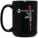 Veteran Coffee Mug The 2nd Amendment 11oz - 15oz Black Mug CustomCat