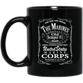 Veteran Coffee Mug The Few The Proud The Marines Old Semper Fi 11oz - 15oz Black Mug CustomCat