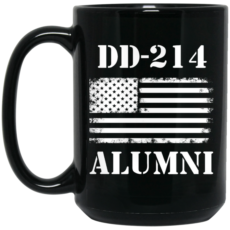Veteran Coffee Mug Veteran Alumni 214 11oz - 15oz Black Mug CustomCat