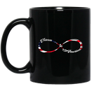 Veteran Coffee Mug Veteran America Infinity Forever 11oz - 15oz Black Mug CustomCat