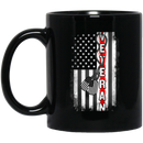 Veteran Coffee Mug Veteran American Flag 11oz - 15oz Black Mug CustomCat