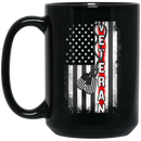 Veteran Coffee Mug Veteran American Flag 11oz - 15oz Black Mug CustomCat