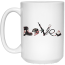 Veteran Coffee Mug Veteran Love Flowers 11oz - 15oz White Mug CustomCat