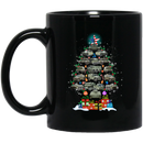 Veteran Coffee Mug Veteran - Merry Christmas Tree Xe tang 11oz - 15oz Black Mug CustomCat