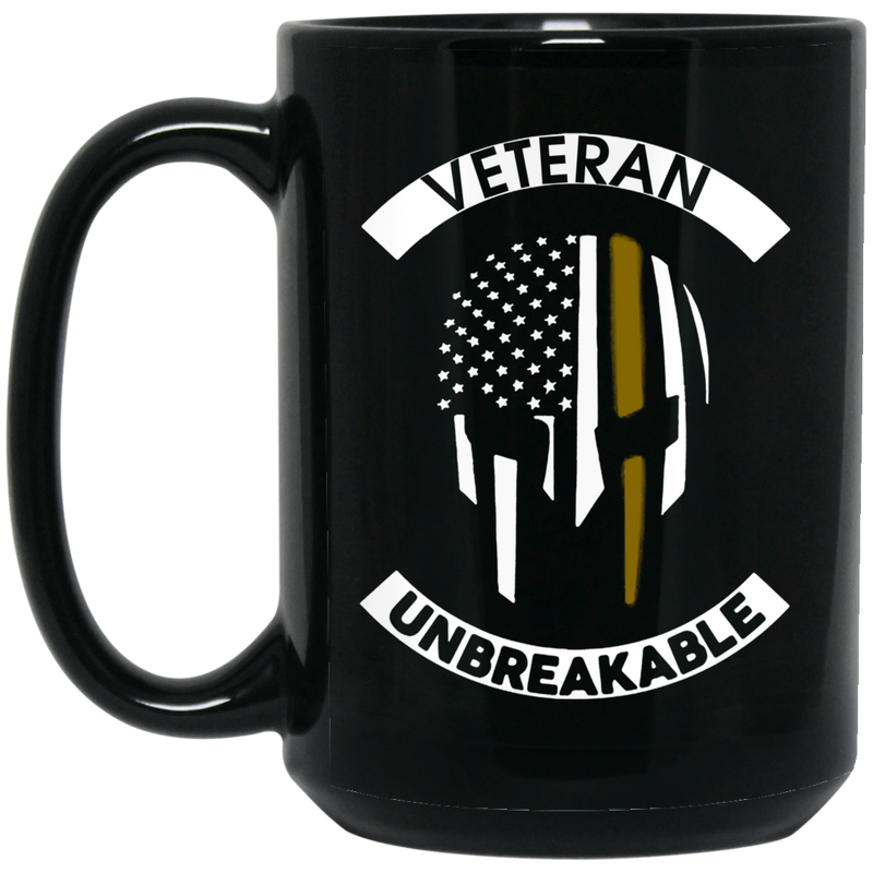Veteran Coffee Mug Veteran Unbreakable 11oz - 15oz Black Mug CustomCat