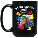 Veteran Coffee Mug Veteran - We Got Your Back 11oz - 15oz Black Mug CustomCat