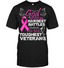 Veteran - God Gives His Hardest Battles To His Toughest Veterans GearLaunch