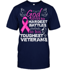 Veteran - God Gives His Hardest Battles To His Toughest Veterans GearLaunch