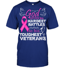 Veteran - God Gives His Hardest Battles To His Toughest Veterans GearLaunch