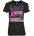 Veteran - God Gives His Hardest Battles To His Toughest Veterans GearLaunch