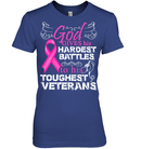 Veteran - God Gives His Hardest Battles To His Toughest Veterans GearLaunch