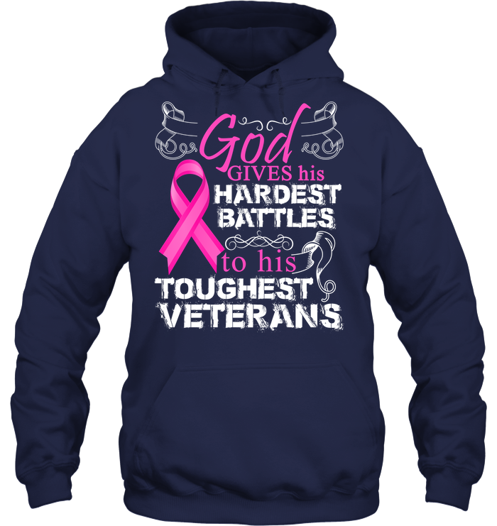Veteran - God Gives His Hardest Battles To His Toughest Veterans GearLaunch
