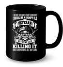 Veteran I Nerver Dreamed That Someday I Would Be A Grumpy Old Veteran GearLaunch