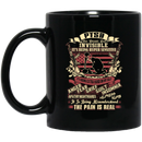 Veteran Mug PTSD Our Wounds Are Invisible It's Being Hyper Sensitive Anger Fear Grief Guilt 11oz - 15oz Black Mug CustomCat