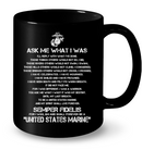 Veteran T Shirt Ask Me What I Was Semper Fidelis United States Marine Shirts GearLaunch