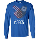 Veteran T Shirt Fingerprints It's In My DNA The Coast Guard Veteran Shirts CustomCat