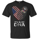 Veteran T Shirt Fingerprints It's In My DNA Veteran Shirts CustomCat