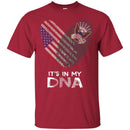 Veteran T Shirt Fingerprints It's In My DNA Veteran Shirts CustomCat