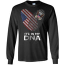 Veteran T Shirt Fingerprints It's In My DNA Veteran Shirts CustomCat