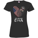 Veteran T Shirt Fingerprints It's In My DNA Veteran Shirts CustomCat