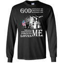 Veteran T Shirt God Designed Me Created Me Blesses Me Heals Defends Forgives Loves Me Shirts CustomCat