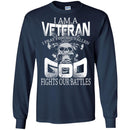 Veteran T Shirt I Am A Veteran I Pray For The Fallen And God Fights our Battles Shirts CustomCat