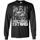 VETERAN T-SHIRT I DON'T KNEEL I STAND FOR THE FLAG ARMY SHIRT VETERANS' DAY TEE SHIRT CustomCat