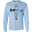 Veteran T-Shirt I Fell In With The Man Who Died For Me Christian Tees Shirts CustomCat
