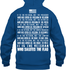 VETERAN T SHIRT IT IS THE VETERAN WHO SALUTES THE FLAG SHIRTS GearLaunch